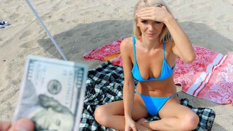 [PublicPickups] - Public Sex Debut of Hot Blonde Molly - Tony Rubino - Molly Mae