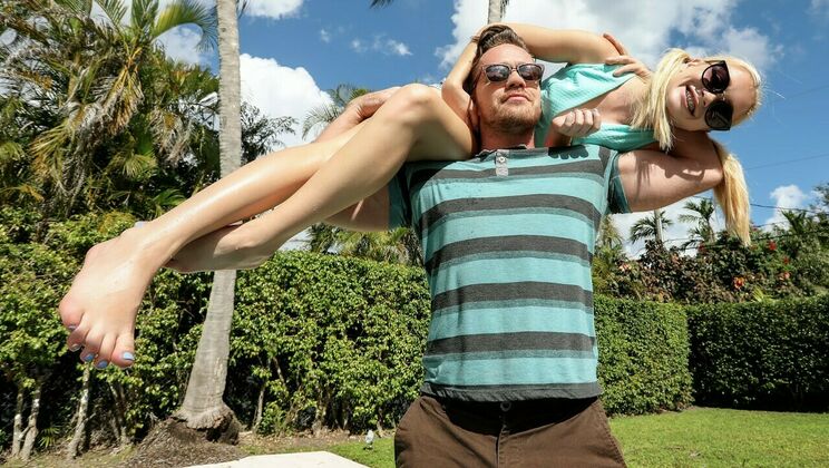 [Don'tBreakMe] - Small Tits Blonde Rides Big Dick