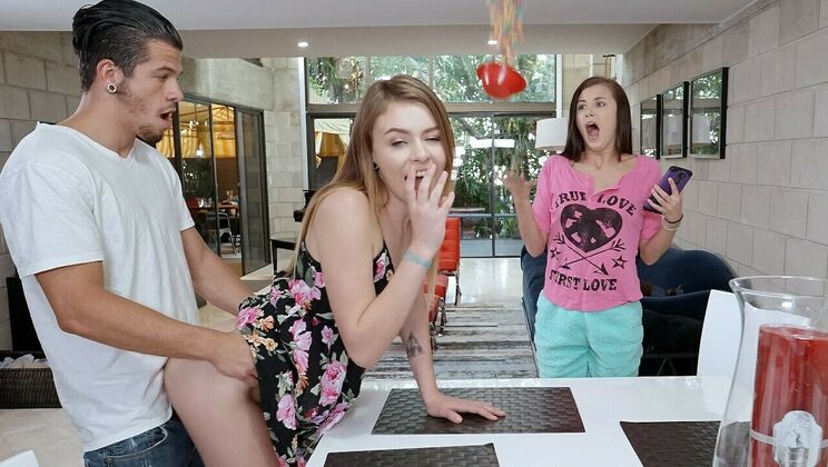 [ShareMyBF] - Blonde and Brunette Roomies Please their Lover