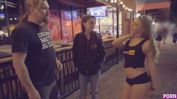 [NubilesUnscripted] - Rallying for Orgasms with Medium Tits - Anya Olsen - Aria Haze