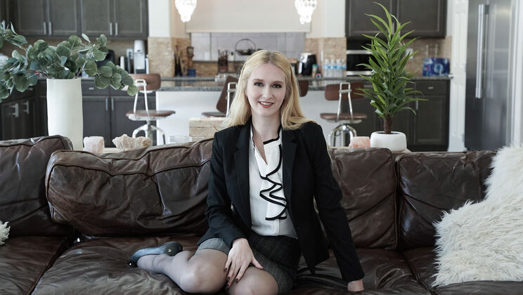 Blindfolded Fun with Audrey Madison