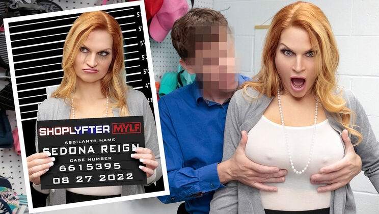 [ShopLyfterMYLF] - MILF Sedona Reign Gets Caught and Fucked by Rion King