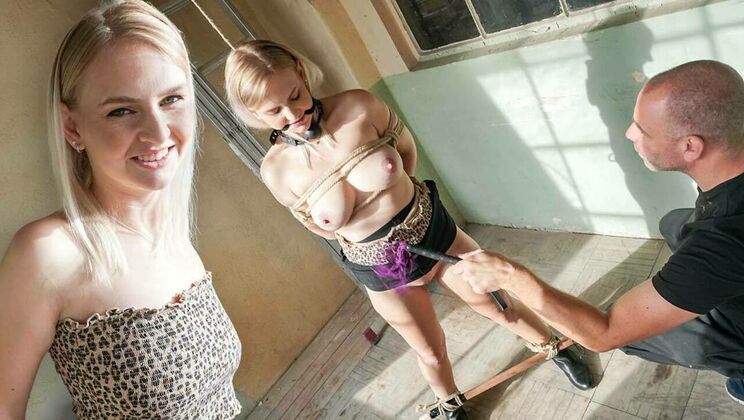 [Submissed] - Bondage Blonde Kirsty Waterfall - Kirsty Waterfall