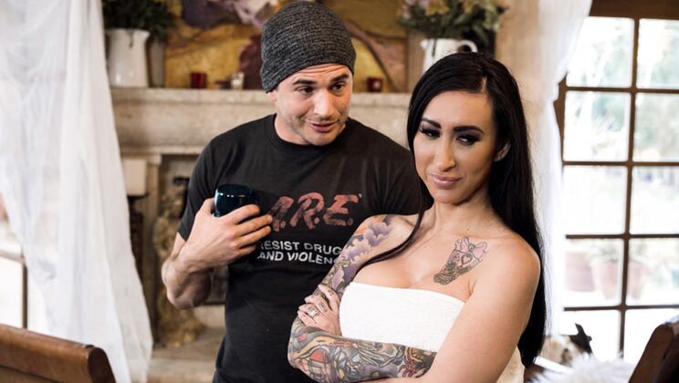 [OutOfTheFamily] - Lily Lane - Tattooed Stepmom Loves Young Cock