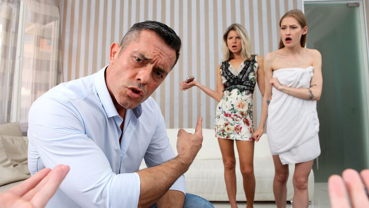 [FamilySwap] - Double Booking Leads To Hot Family Swap Action - Gina Gerson - Tiffany Tatum