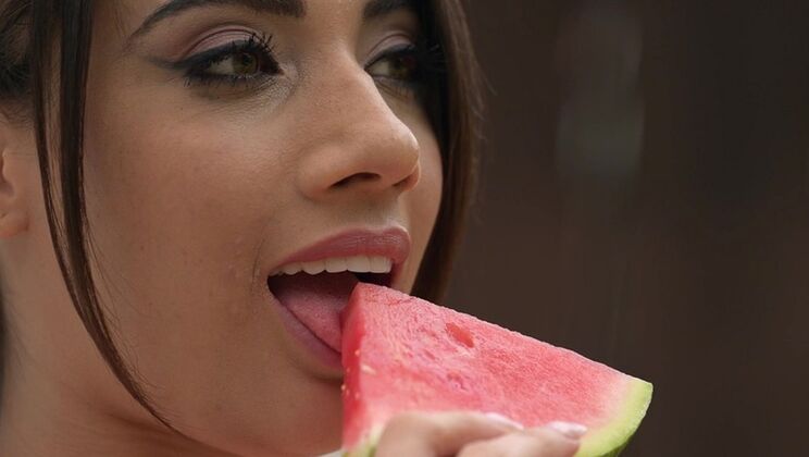 [PornWorld] - Emily Pink Gets Oiled Up for Outdoor DP Threesome Fun - Yanick Shaft - Emily Pink - Max Fonda