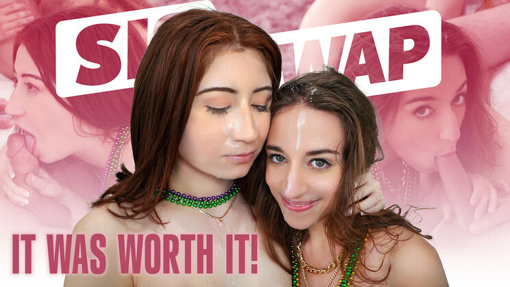 [SisSwap] - Swap at Mardi Gras - Elias Cash - Nick Strokes - Venice Rose - Ava Davis