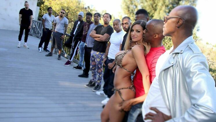 [InterracialBlowbang] - Big Tits Brooklyn Chase Gets Facial - Brooklyn Chase - Ricky Johnson - Eddie Jaye - Donny Sins - Sean Michaels - Jax Slayher - Slim Poke - Jack Blaque - John Long - Dirk Huge - Chris Cock - Derek Davis - Jordan Striker