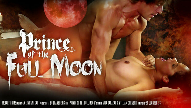 [SexArt] - Full Moon Sex With Prince - Aria Salazar - William Corazon