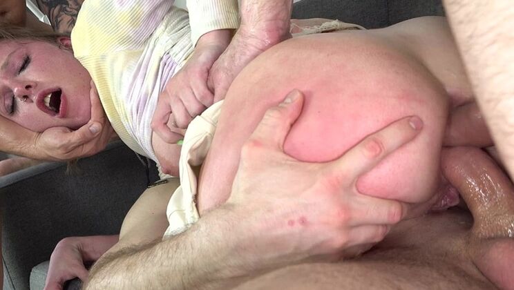 [VKStudio] - First Time Porn Star Stella's Anal Initiation - Willy Regal - Pimpal Bill - Viper Tor - Stella Bliss