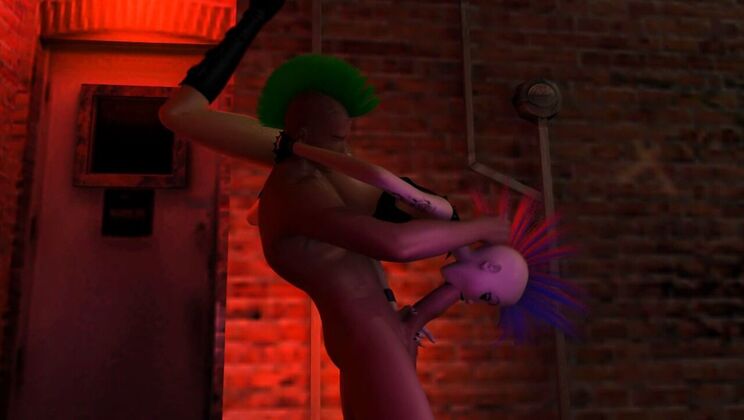 Anime Anal Gameplay Outdoor