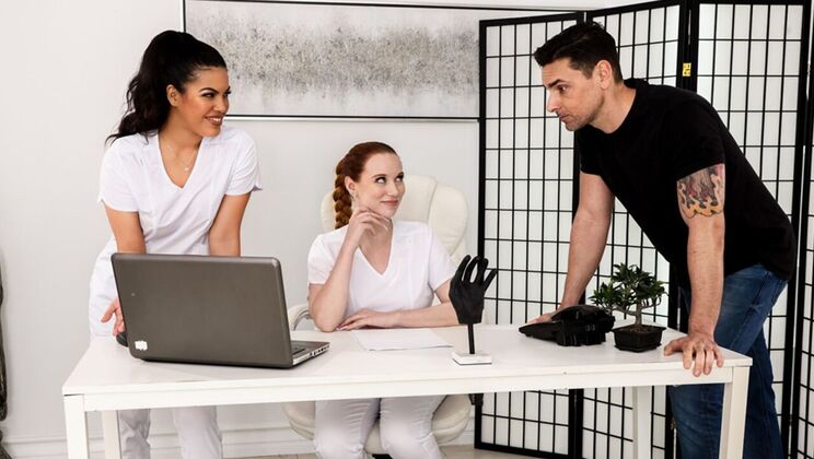 [FantasyMassage] - Sex From A New Angle - Ryan Driller - Maya Farrell - Madison Morgan