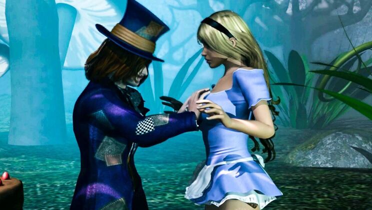 Animated Alice Big Tits Fuck