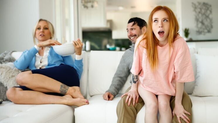 [Dilfed] - Cowgirl Style with Petite Brunette - Tommy Pistol - Madi Collins