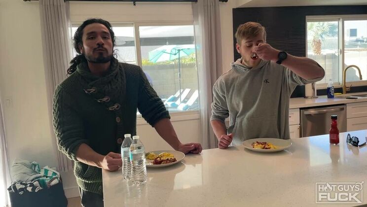 [HotGuysFuck] - Backstage Pass: Brock Fisher and Leo Woodman Get Ready to Play