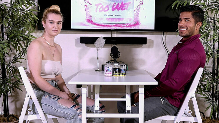 [HotGuysFuck] - Layla Quinn's Blonde Hair And Big Tits Turn On Carter Andrews - Layla Quinn - Carter Andrews