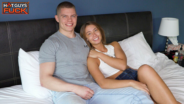 [HotGuysFuck] - Rough Sex with Blonde Piper Madison and Brock Perry - Piper Madison - Brock Perry