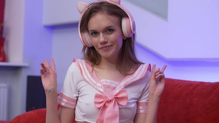 [NRXStudio] - Cute Teen Babe with Big Cock - Leo Casanova - Ksu Bobo