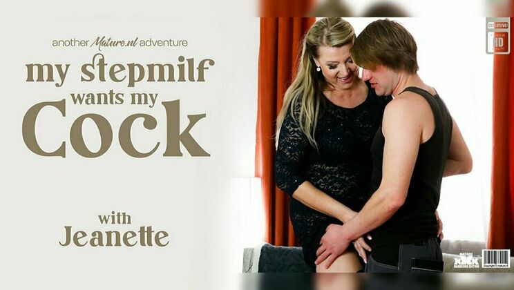 [Mature.nl] - Jeanette the Naughty Stepmom in Lingerie and Stockings - Jeanette - Rick Palmer
