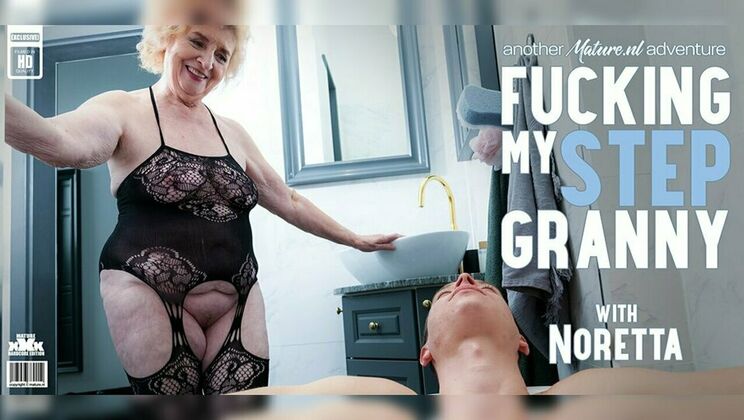 [Mature.nl] - Stepgrandma Noretta and Young Toyboy's Naughty Adventure