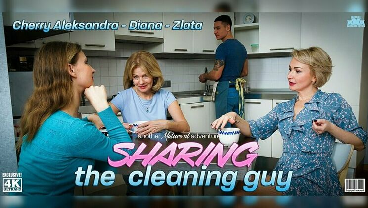 [Mature.nl] - Lucky Guy Gets Fucked by Three Hot Women