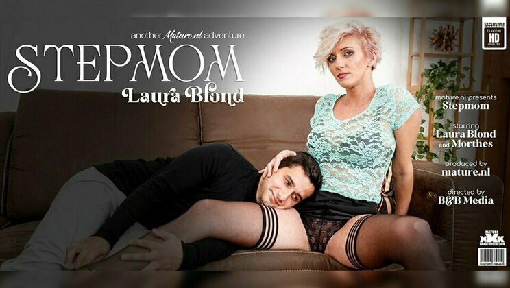 [Mature.nl] - Stepmom Laura Blonde Gives a Blowjob