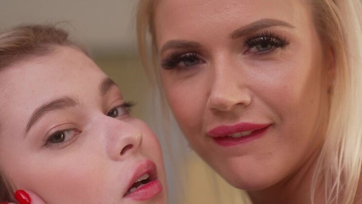 [NRXStudio] - Stepmom and Daughter Explore Adult Games Together