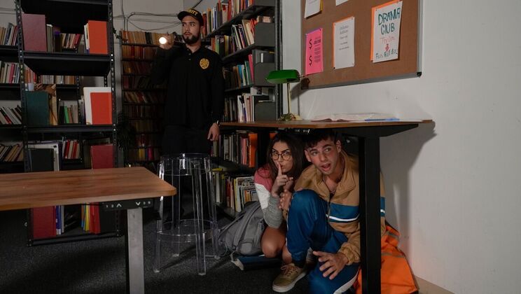 [CrazyCollegeGFs] - Naughty College Girl's Library Encounter - Selina Bentz - Kai Jaxon