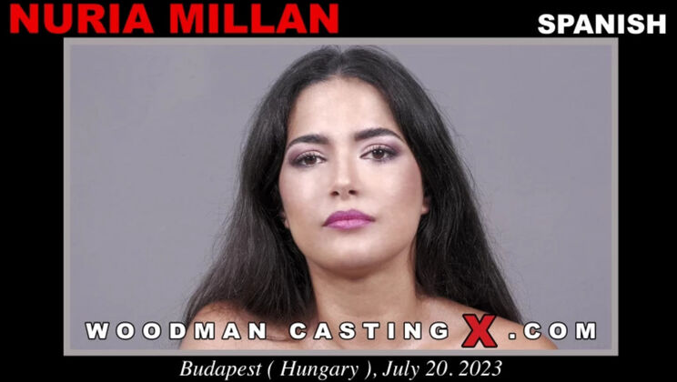 [WoodmanCasting] - Nuria Millan Squirts and Gets Spanked - Nuria Millan