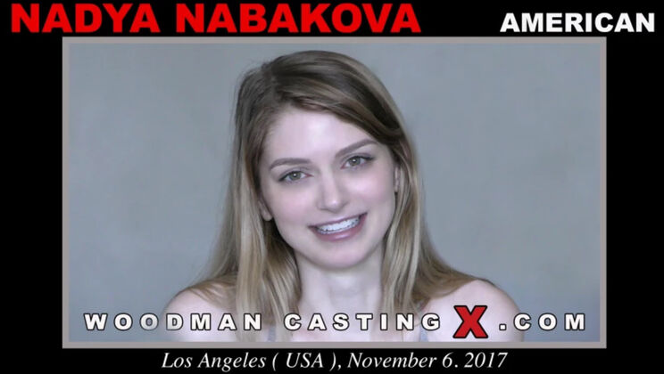 Sexy Nadya Nabakova's Shaved and Ready Casting