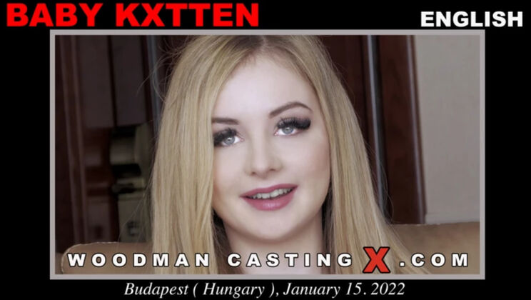 [WoodmanCasting] - Teen Kxtten's Anal Casting - Baby Kxtten