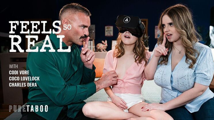 [PureTaboo] - Stepmom's Real Lessons - Charles Dera - Codi Vore - Coco Lovelock