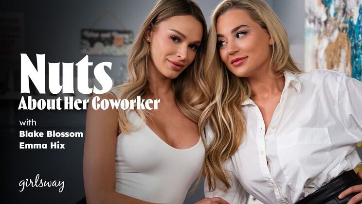 [Girlsway] - Kissing Coworkers with Beautiful Asses
