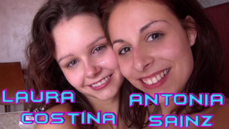 Antonia Sainz and Laura Costina - Shaved and Ready for Action