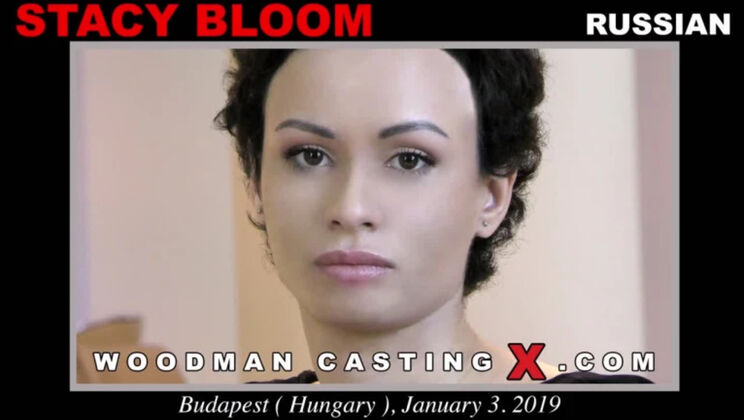 [WoodmanCasting] - Stacy Bloom Shaved Pussy Licking - Stacy Bloom