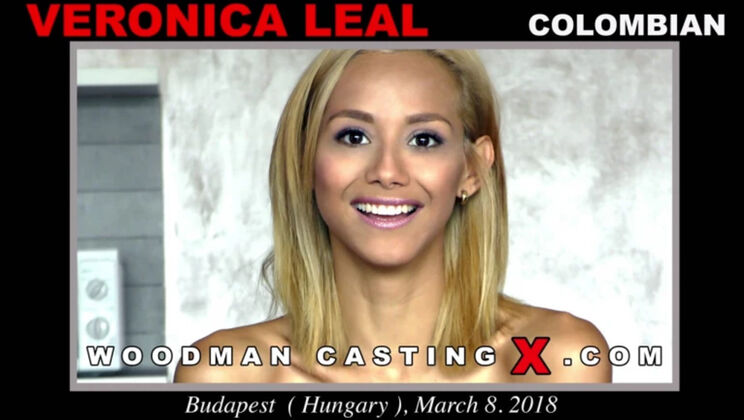 [WoodmanCasting] - Blonde Veronica Leal Porno Casting - Veronica Leal