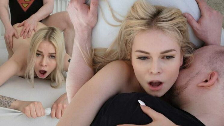 [PornForce] - TEENAGE BLONDE BLISS: ROUGH, WILD, AND CREAMY! - Mimi Cica - Butt Spencer