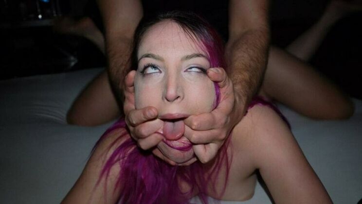 [PornForce] - Liz Rainbow Rimming Threesome Ends In Facial Cum Blast - Liz Rainbow - MrBigFatDick - Butt Spencer