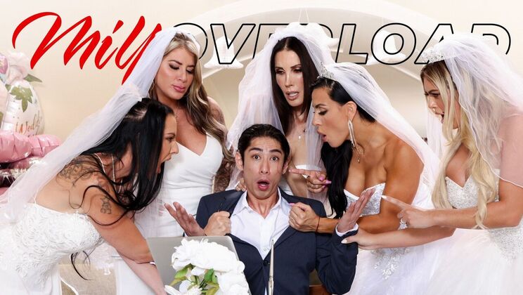[MILFOverload] - Group Fuck Fest with Blonde and Brunette Brides - Texas Patti - Shay Sights - Lolly Dames - David Lee - Vivianne DeSilva - Sandy Love