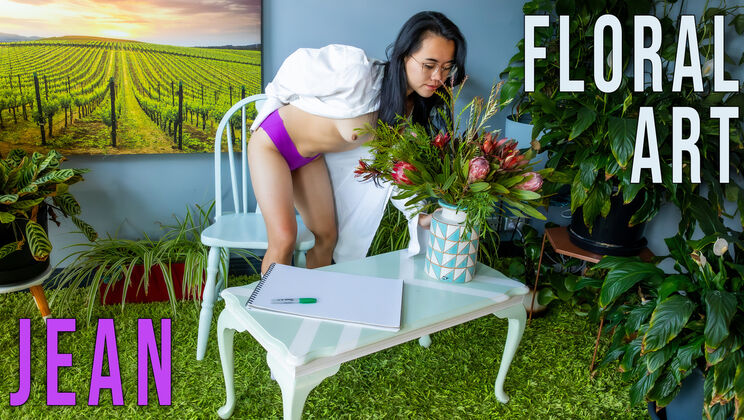 [GirlsOutWest] - Floral Seduction with Jean - Jean