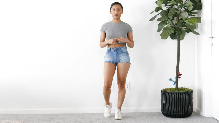 [NetVideoGirls] - Alyssa's Bathroom Blowjob Audition - Alyssa