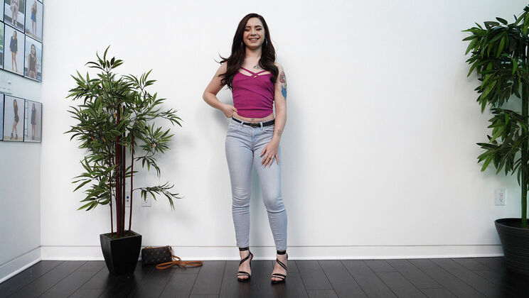 [CastingCouchHD] - Ariel's Casting Couch Blowjob