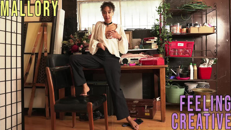 [GirlsOutWest] - Mallory's Big Ass Masturbation - Mallory