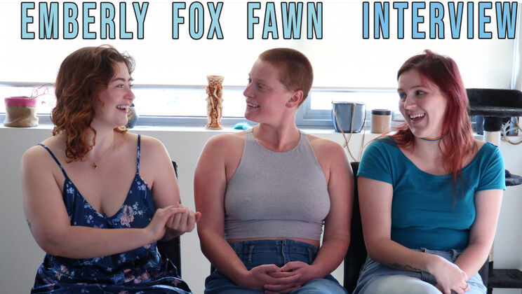 [GirlsOutWest] - Behind the Scenes with Emberly, Fawn, and Fox - Fox - Fawn - Emberly