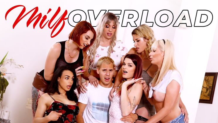 [MILFOverload] - Interracial Sex Fest with Shemales - Nikki Vicious - Eva Maxim - Cherry Mavrik - Janie Blade - Tony Sting - Asia Belle - Jamie Kelly
