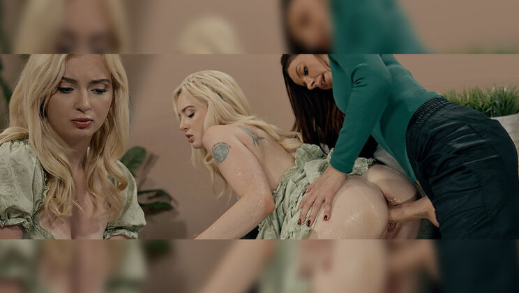 [FutanariXXX] - Petite Blondes: Beyond Blowjob Limits