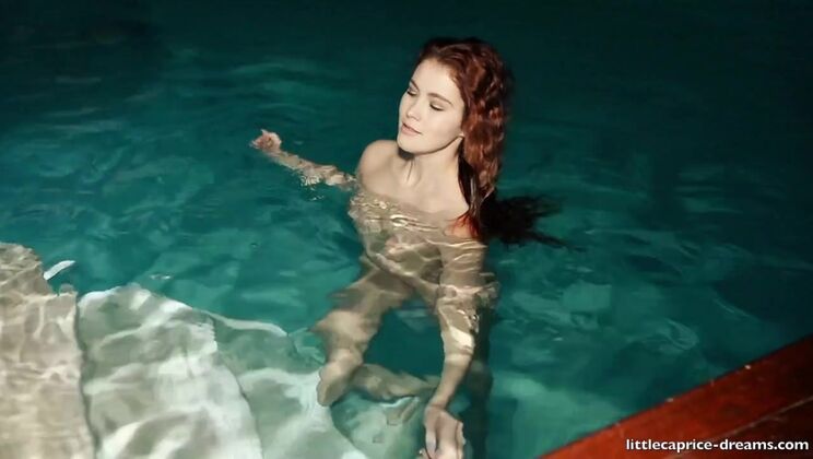 [CapriceDivas] - Russian Redhead Heidi in Mermaid Mode - Heidi