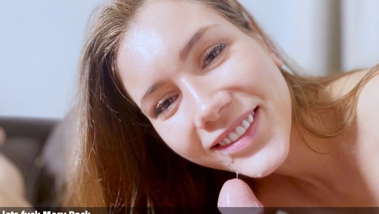 [POVDreams] - Hot Russian Blonde Mary Rock Sucks Your Cock - Mary Rock - Marcello Bravo