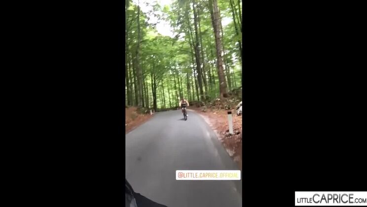 Horny Holiday in Slovenia with Brunette LittleCaprice