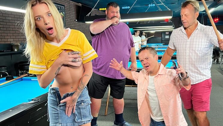 [He'sGotRizz] - Pool Hall Blowjob and Ass Play with Ashlyn Angel - Peter Green - Ashlyn Angel